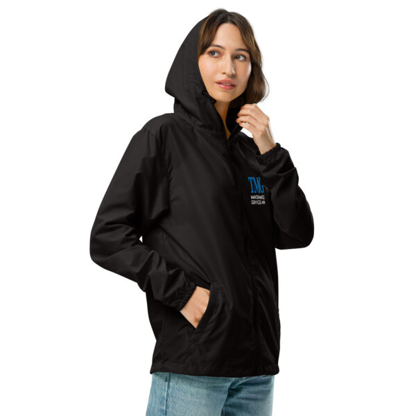 Embroidered Unisex Lightweight Zip-Up Windbreaker - Image 8